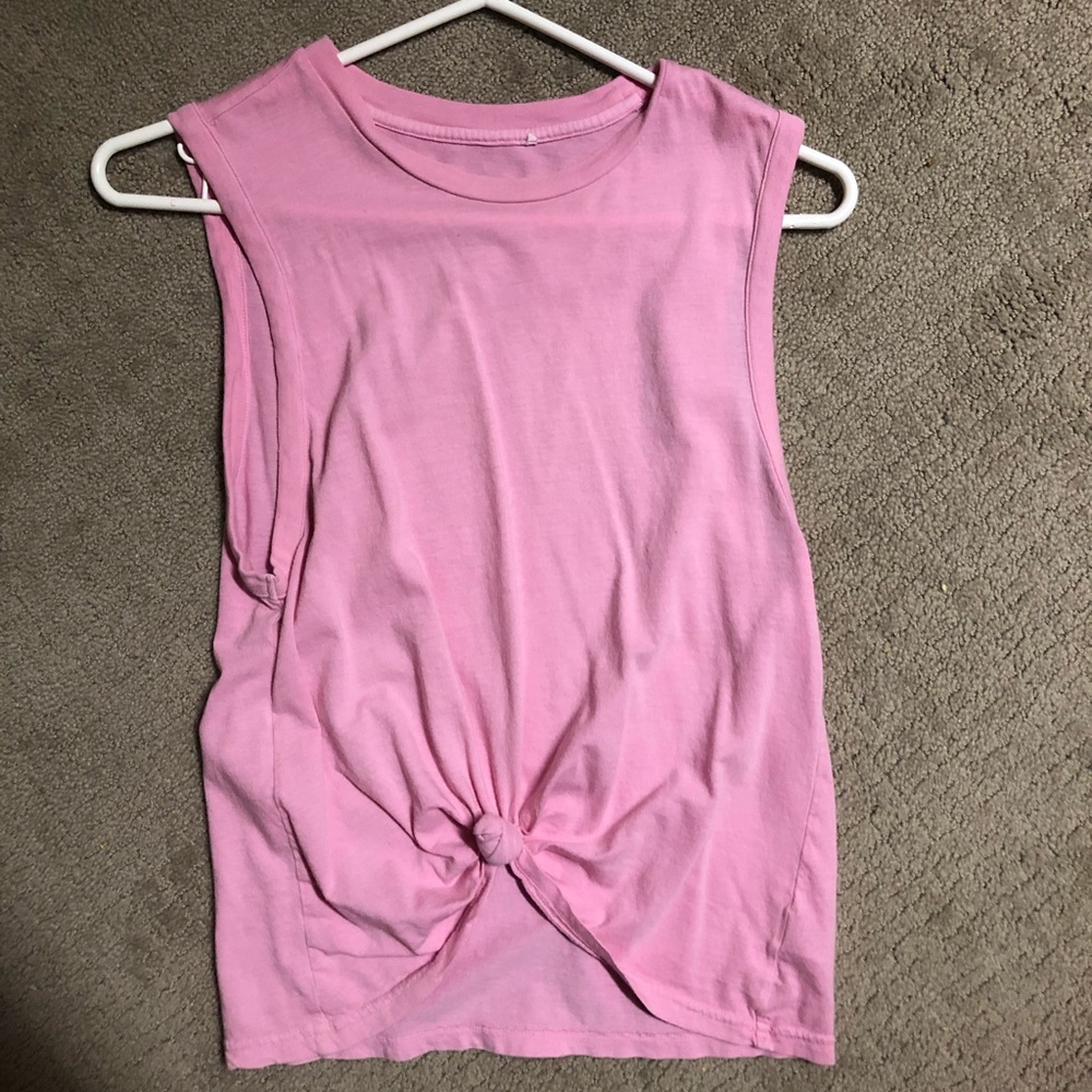 Pink Muscle Shirt